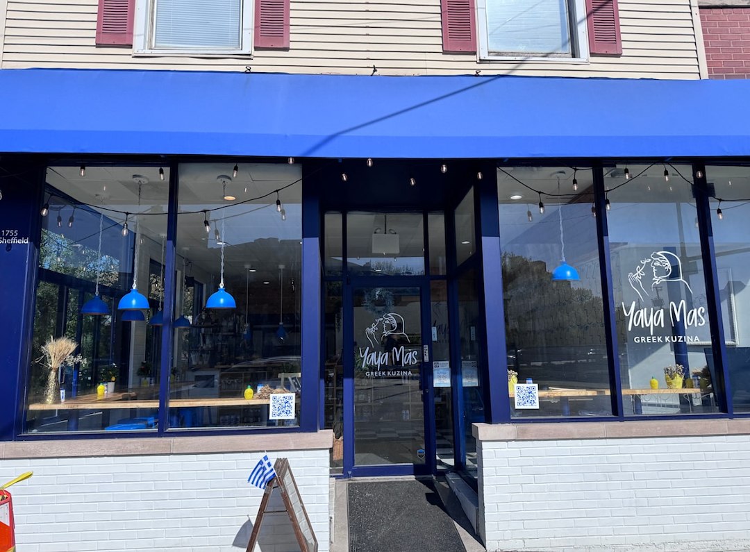 Exterior Painting Transformation at Yaya Mas Greek Restaurant